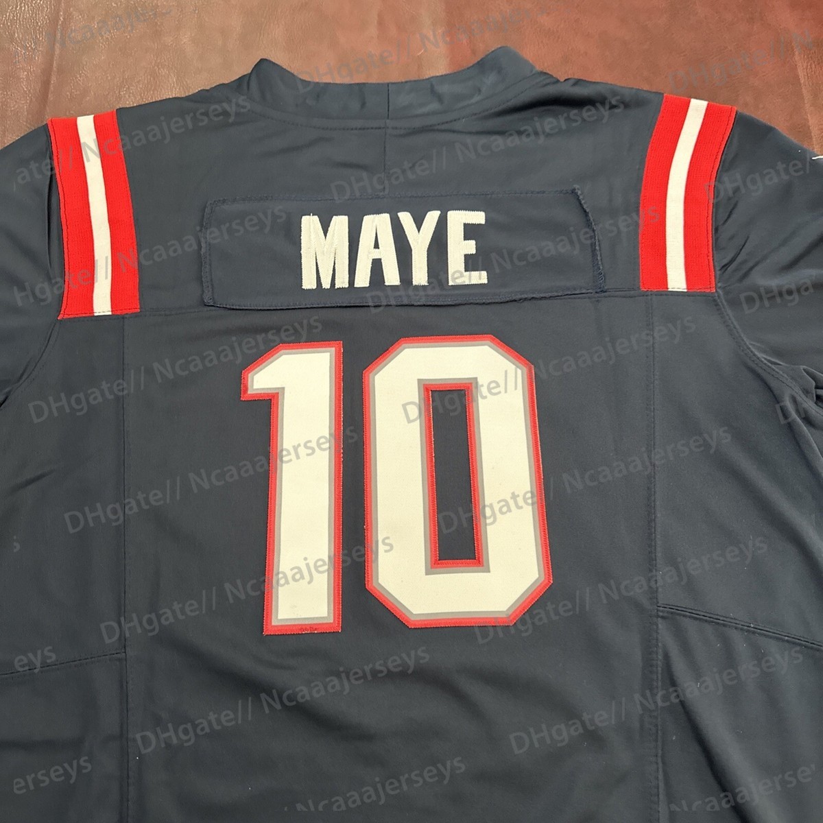 Personalize Custom Football 2025 Rivalries Jerseys Drake Maye Rhamondre Stevenson Hunter Henry Jahlani Tavai Stefon Diggs Christian Gonzalez 12 Brady 