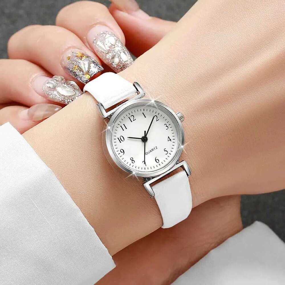 Simple Fashion Digital Exam Belt Quartz Student Women's Watch