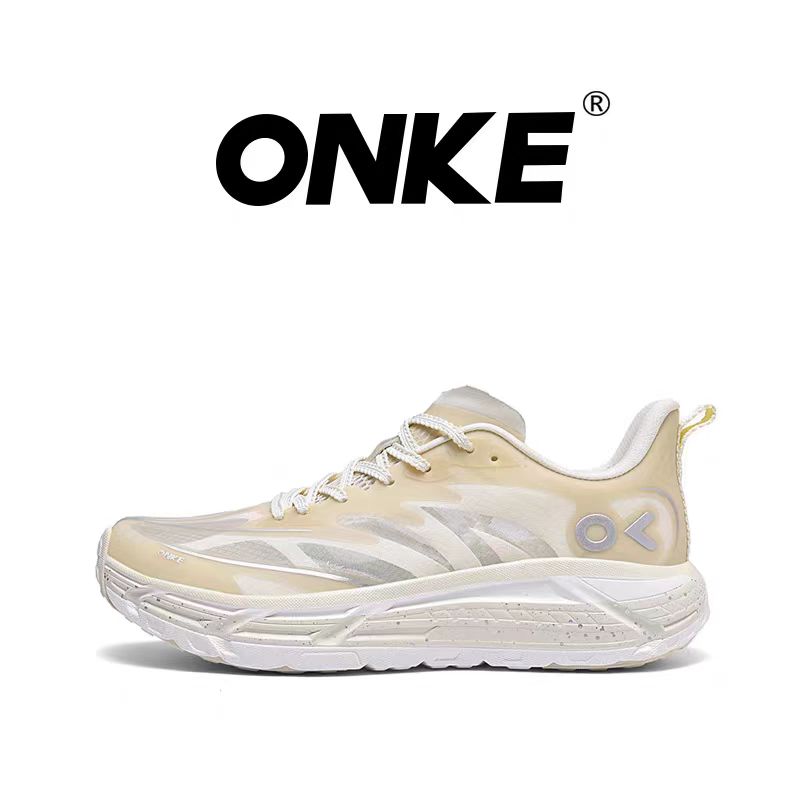 ONKE Women's Running Shoes Autumn New Mesh Breathable Couple Sports Shoes Soft Sole Shock Absorption Hollow Casual Shoes for Men Hollow For Daily