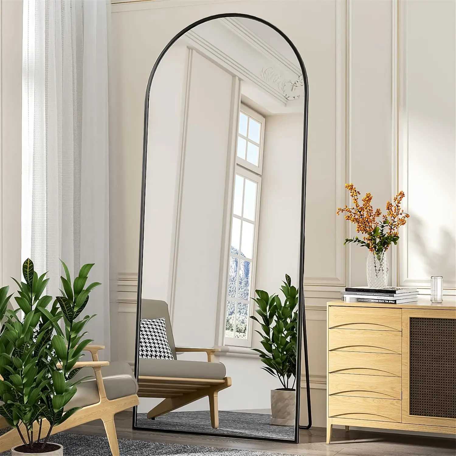 Fl Length Mirror 71x26 Oversi Floor Mirror standing Fl Body Mirrors with Stand for Bedro Living Ro Cloakro F250918
