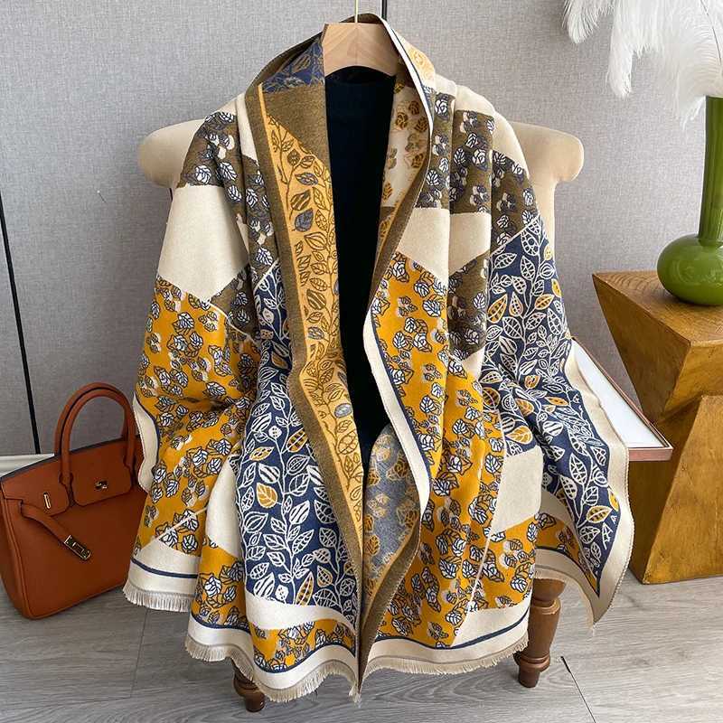 Winter Wens Scarf Luxury Design Double sided wer Imitation Cashmere Scarf Warm Scarf Shl Y250918