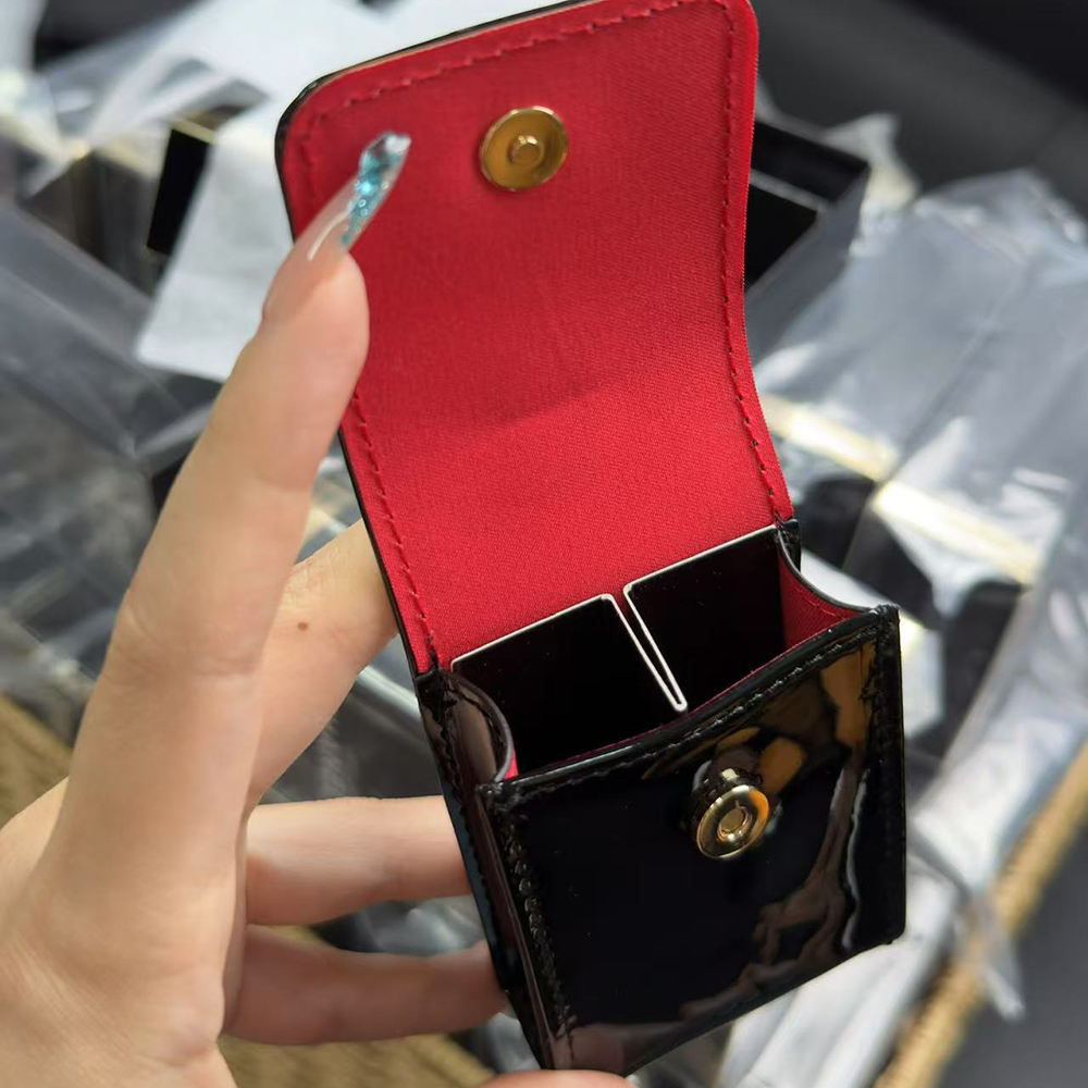 Designer Storage Box Lipstick Organizer Bag Lipstick Holder Pouch with Gift Box