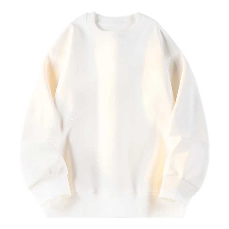 Harajuku Streetwear Simple Casual Women Sweatshirts Autumn Winter Fashion Daily Solid ONeck Loose Hoodies y2k Woman ClothingZ250918