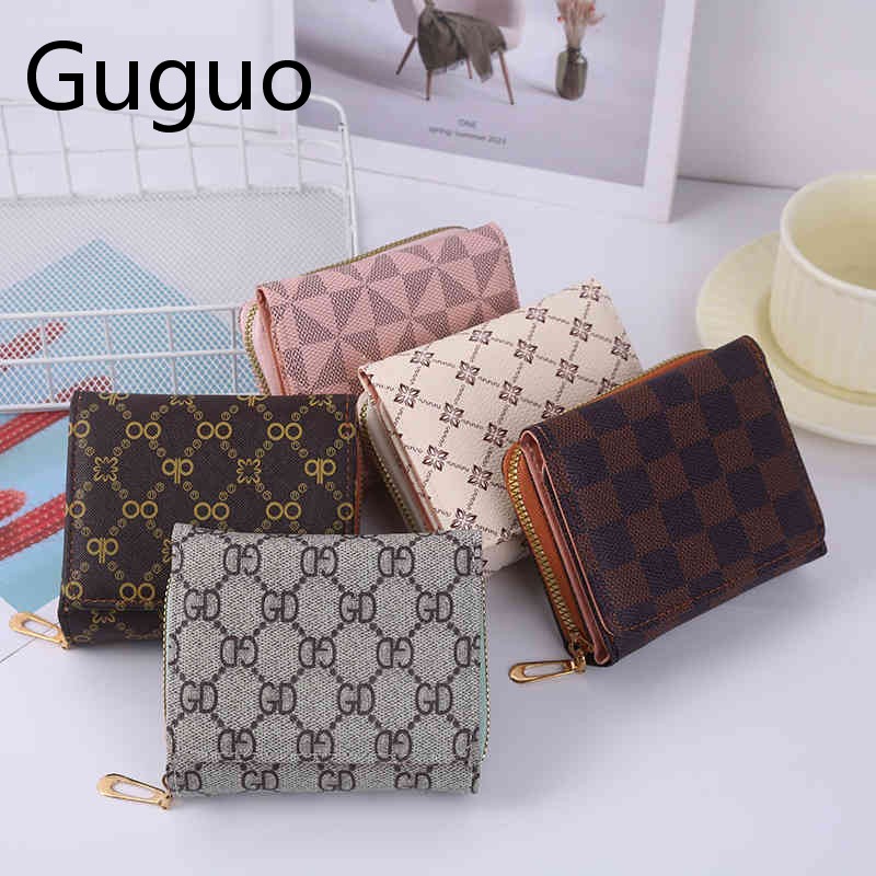 Free Shipping Designer Bag Women's Exquisite High-end Accordion Card Holder Compact 2025 New Large Capacity Multi-card Slot Coin Purse Card Holder Combo