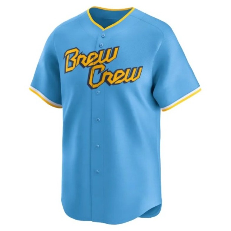 11 Jackson Chourio Baseball Jerseys Christian Yelich William Contreras Rhys Hoskins Sal Frelick Custom Baseball Jersey Any Name Number Men Women Youth Size S-XXXL