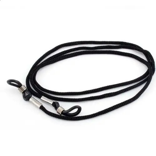 12pcslot Black Eyeglass Glasses Sunglasses Neck Cord Strap String Lanyard Holder Adjustable Free Drop 250918