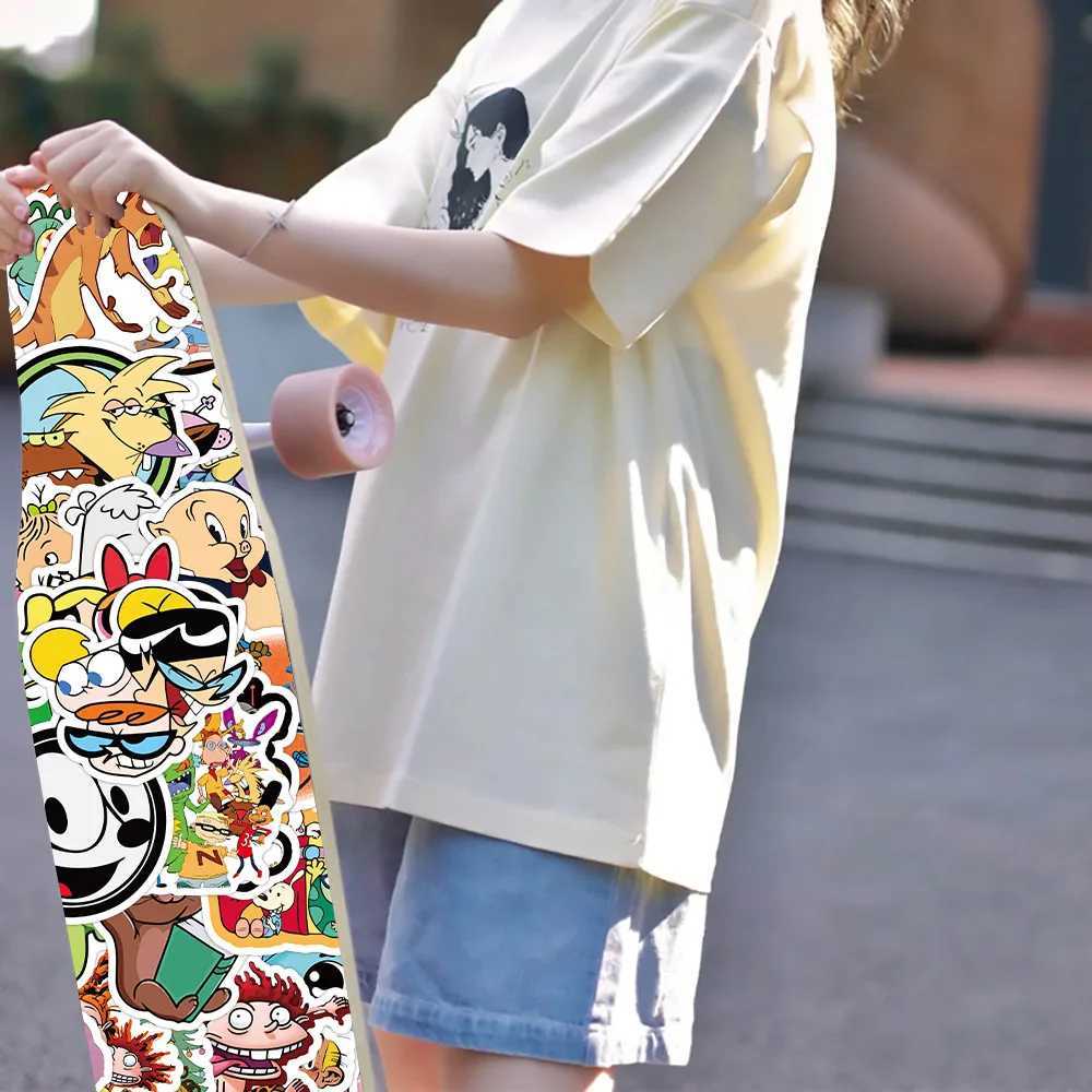 50100Pcs 90s Classics Anime Collection Cartoon Stickers Decoration Decals for Notebook Skateboard Helmet Graffiti Sticker Toys C250918