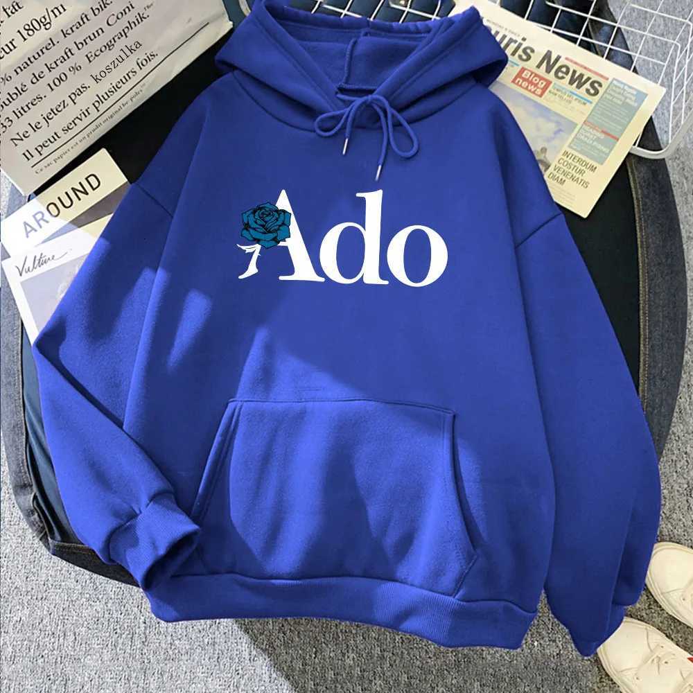 Ado Album Graphic Hoodies Winter WomenMen Hooded Sweatshirts Japan Singer Fashion Style Sudaderas Printing Clothes FemaleZ250918