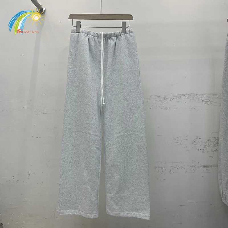 All Seasons Best Quality Cotton Men Women Jogger DrAWstring Gray Casual Pants Oversized Vultures YZY Sweatpants X250918