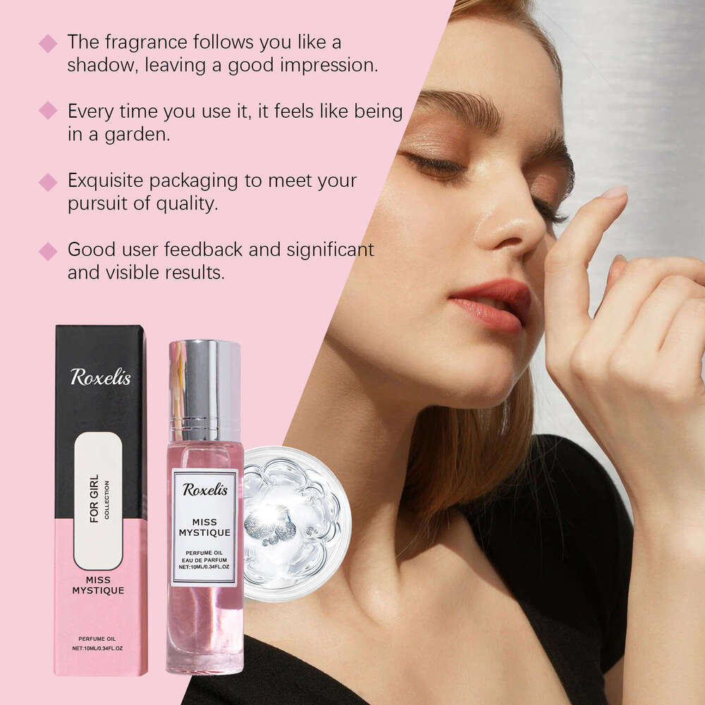 Roxelis Peony Elegant Long-lasting Fragrance Exudes Charming Charm Rollerball Floral Perfume