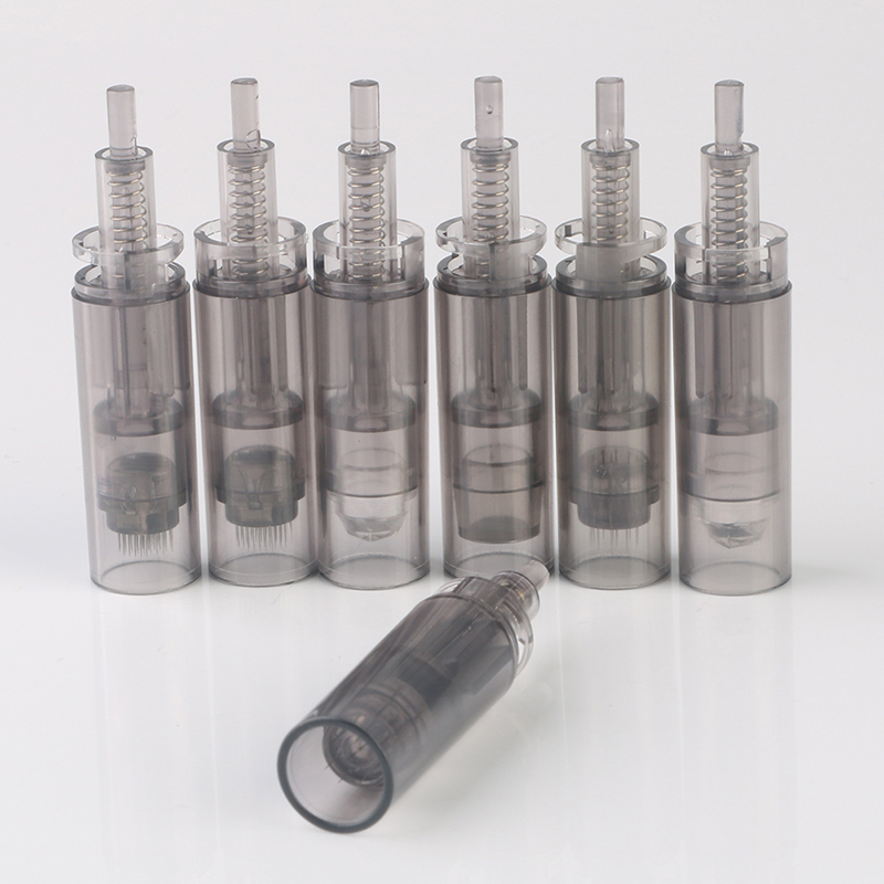 Dr Pen A7 Ultima Series Needles - 100pc Dermapen Replaceable Tips with Multiple Pin Options for Skin Regeneration 9 12 24 36 42 Nano Pin Derma Stamp C