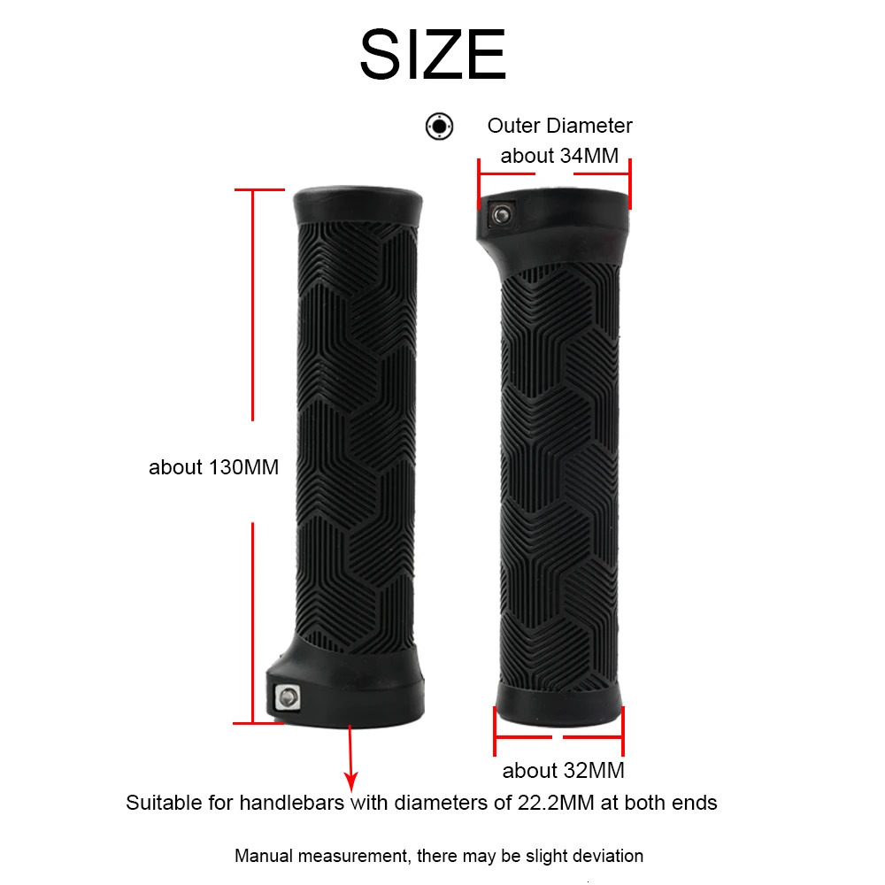 ODI AntiSlip MTB Cuffs Bike Grips Shockproof Bicycle Handlebar Cover Lockon Bar Rubber Handle Cycling Parts 250917