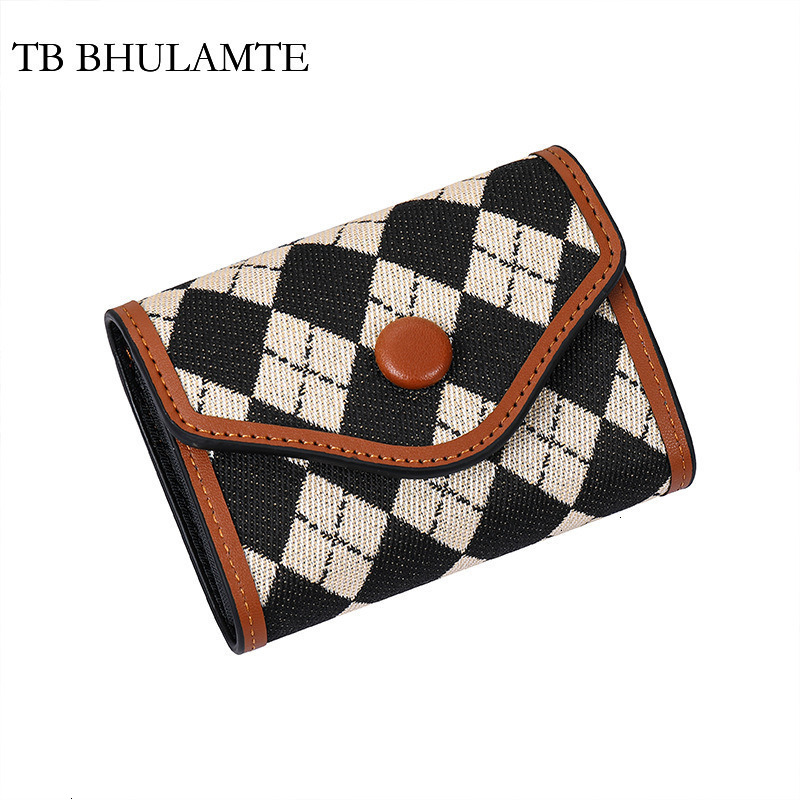 TB BHULAMTE European And American Retro Designer New Wallet For Women's Luxury Multi Slot Large Capacity Anti Demagnetization Credit Card Cover S