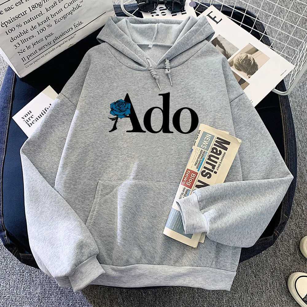 Ado Album Graphic Hoodies Winter WomenMen Hooded Sweatshirts Japan Singer Fashion Style Sudaderas Printing Clothes FemaleZ250918