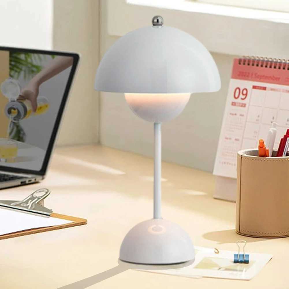 Modern Night Light Rechargeable Book Reading Light Half Circle Shape Dimmable for Bedroom Restaurant Cafe C250918