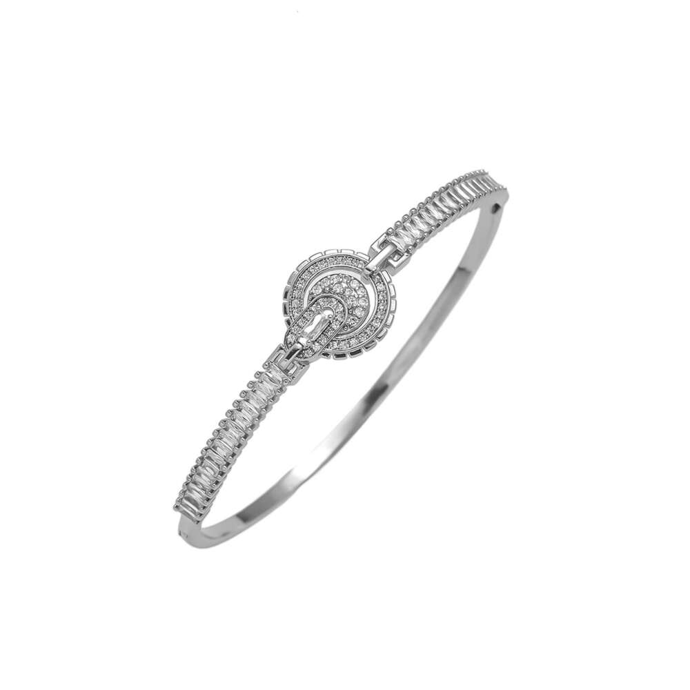 Premium Heart 3A Zircon New High-End Full Dia Fashion Women's Jewelry Bracelet ddmypluto