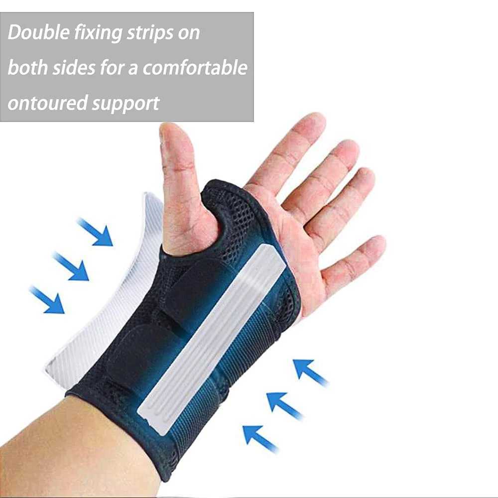 1Pcs Wrist Support Splint Arthritis Band Belt Carpal Tunnel Wrist Brace Sprain Prevention Professional Wrist Protector J2512111