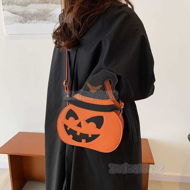 2025 Single Shoulder Crossbody Bag for Women Halloween Bag Quirky New Pumpkin Womens Bag Unique Crossbody Single Shoulder Bag H250918