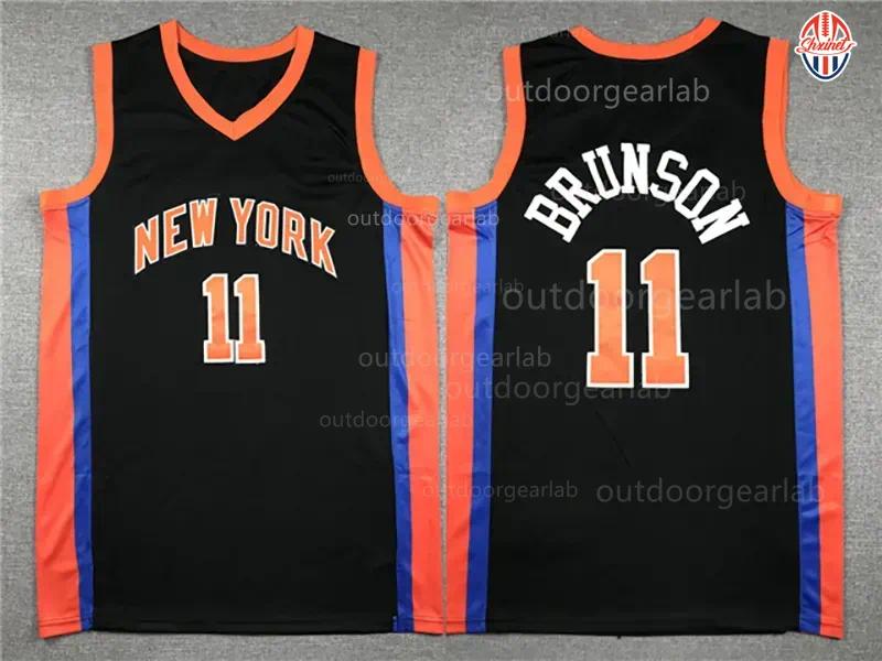 11 Brunson 2025 Basketball Jersey Bridges Anunoby Achiuwa EWING Dadiet Hart Custom Jerseys Sweatshirt - Embroidered