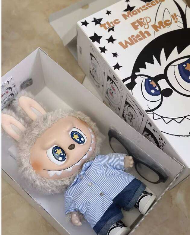 Labubu Summer Replica 38Cm Big Day Sale Zimomo Angel Creative Diy Lovely Dolls Lovely dolls Figure Vinyl Doll Pendant Model Collection Ornament Toy Gi