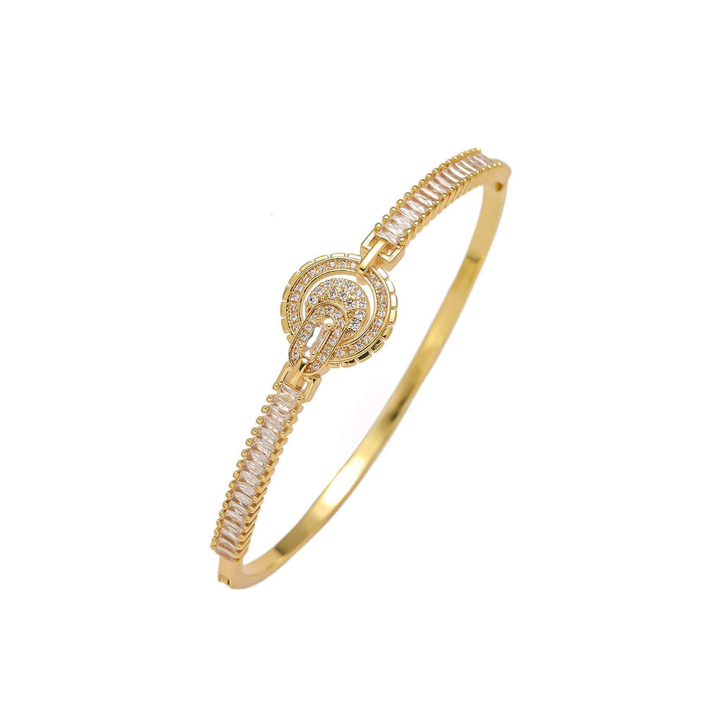 Premium Heart 3A Zircon New High-End Full Dia Fashion Women's Jewelry Bracelet ddmypluto