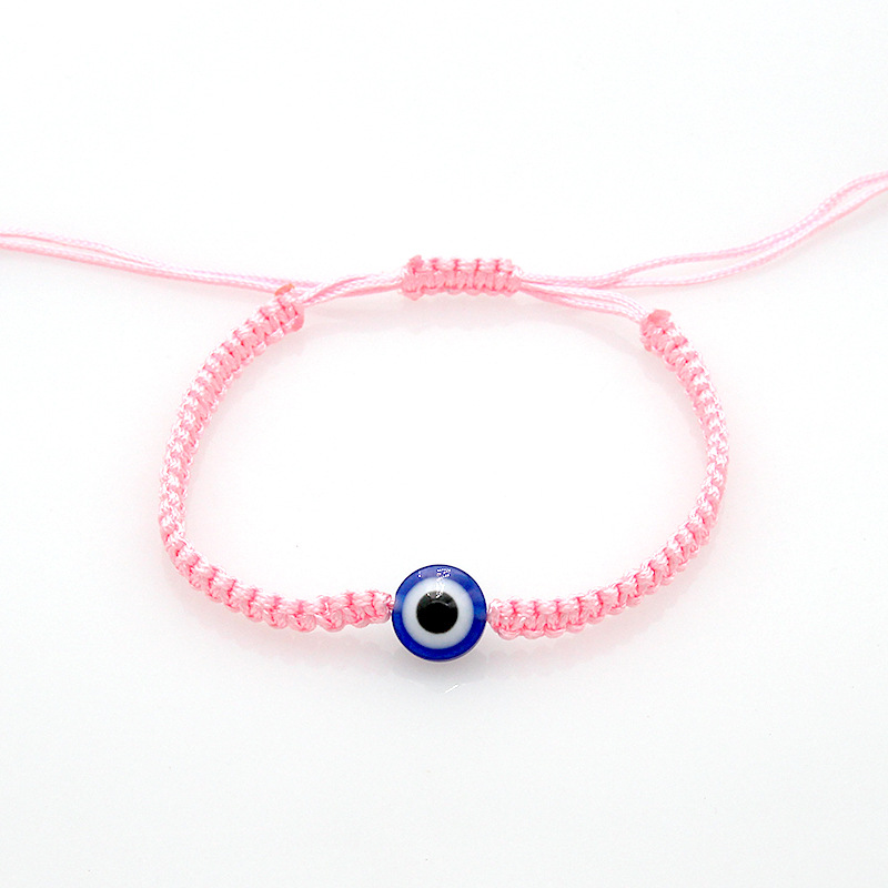 Evil Eye Bracelet Blue Eyes Red Rope Handmade Protection Good Luck Adjustable Talisman Bracelet Suitable for Men and Women Adult Bracelet