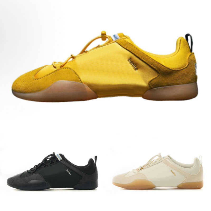 BAD BUNNY Ballerina Shoes Bold Gold Black Chalk White Gum Sport Men Women Sports Low Sneakers Eur 3645