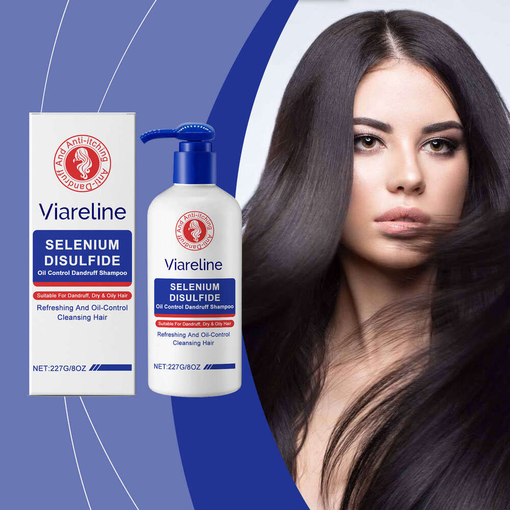 Viareline Refreshing Oil Control Scalp Cleansing Smooth Volumizing Gentle Moisturizing Shampoo