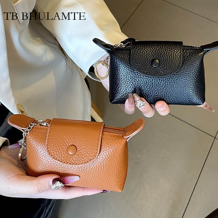 TB BHULAMTE Free Shipping Designer Women's Mini Wallet Compact, Exquisite, Luxury Zipper Coin Bag Trendy Card Bag Keychain