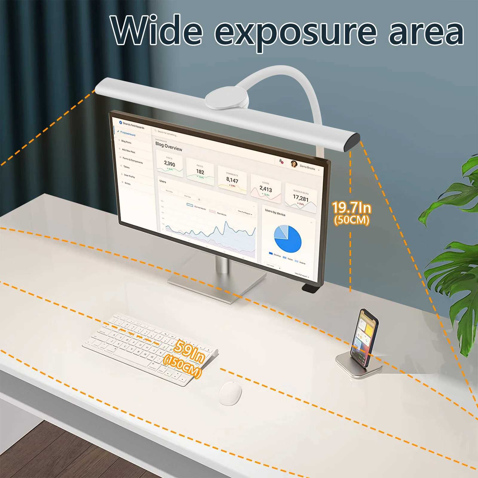 LED Desk Lamp for Office Home EyeCaring Architect Task Lamp 30 Lighting Modes Adjustable Flexible Gooseneck Clamp Light C250918