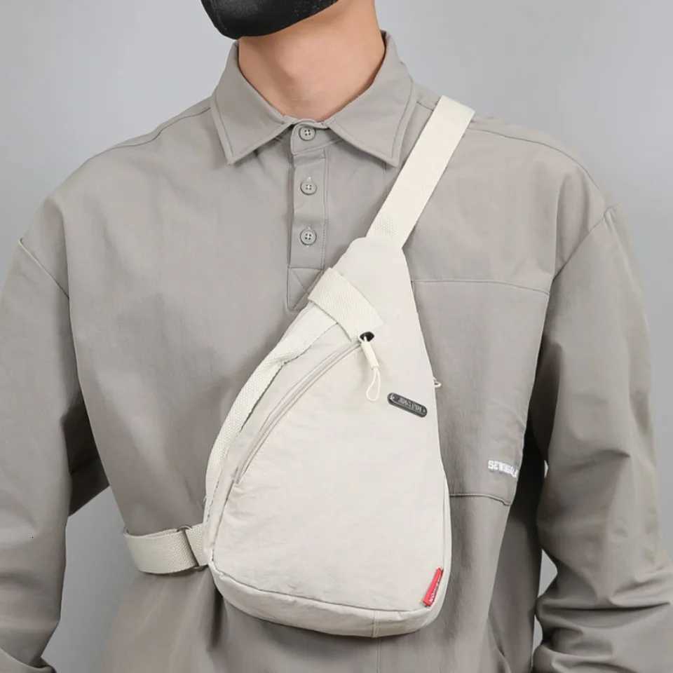 Large Capacity Crossbody Chest Bag Adjustable Pocket Pack Outdoor Sports Mobile Phone Small Bag Lightweight Versatile Handbag Z250918