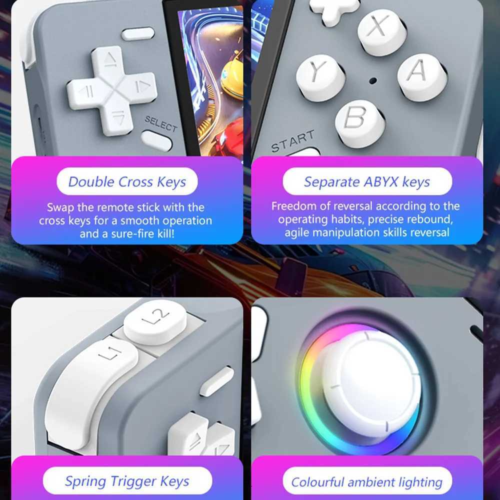 XF40H XF35H Pocket Video Player Retro Handheld Game Console 4 35 IPS Sn 4000mAh 30Emators 64G128G 18000games as Gift Y250918