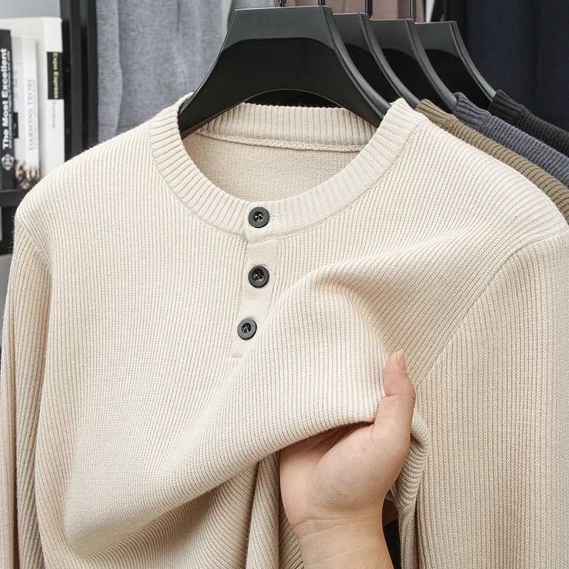 BROWON 2025 Business Sweater for Man Autumn Winter New Long Sleeve O Neck Soft Comfortable Casual Pullovers Sweaters for MenZ250918