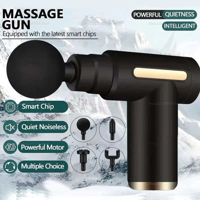 Mini Massage Gun High Configuration Charging Fascia Gun Vibration Massage Gun Muscle Relaxation Massager Portable Fitness Device 250917