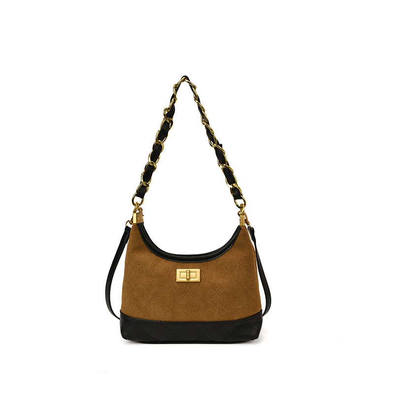 Hot Free shipping designer bags for womens Shoulder bags brown black red yellow Autumn new high-end western-style simple shoulder crossbody bag