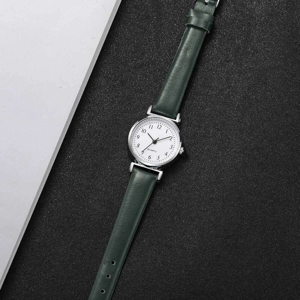 Simple Fashion Digital Exam Belt Quartz Student Women's Watch