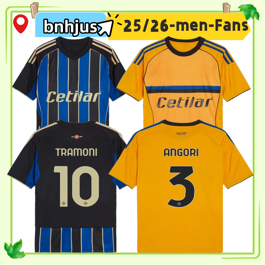 2025 2026 Maglie Pisa SC soccer jerseys LERIS HOJLHOLT MEISTER TRAMONI J.CUADRADO STENGS AEBISCHER LORRAN 25 26 football shirt