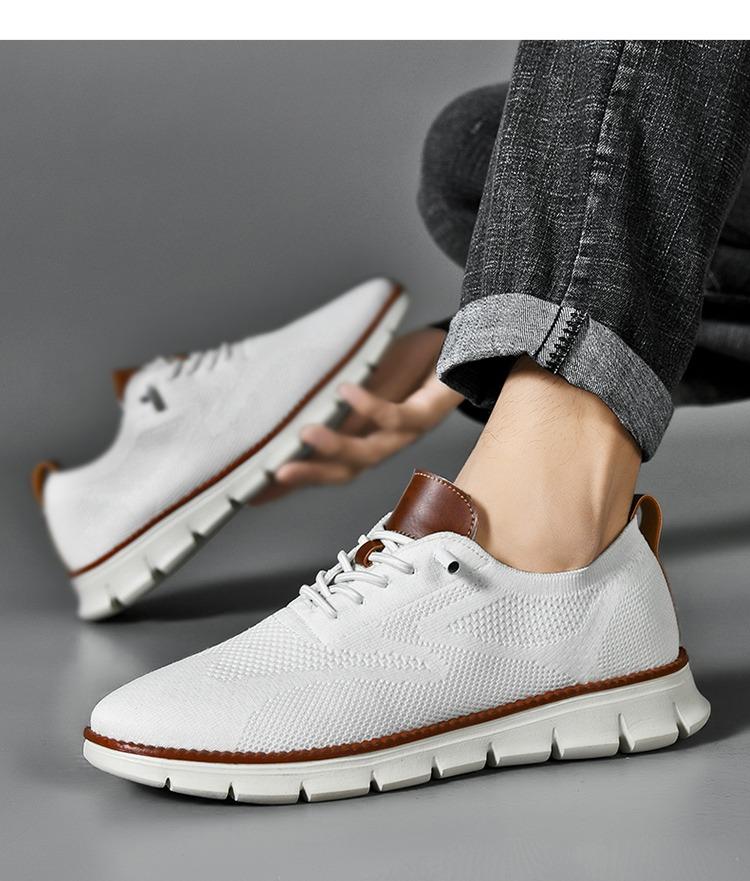 mens new casual sports shoes comfortable lightweight shockabsorbing mesh breathable nonslip and wearresistant light and soft sole