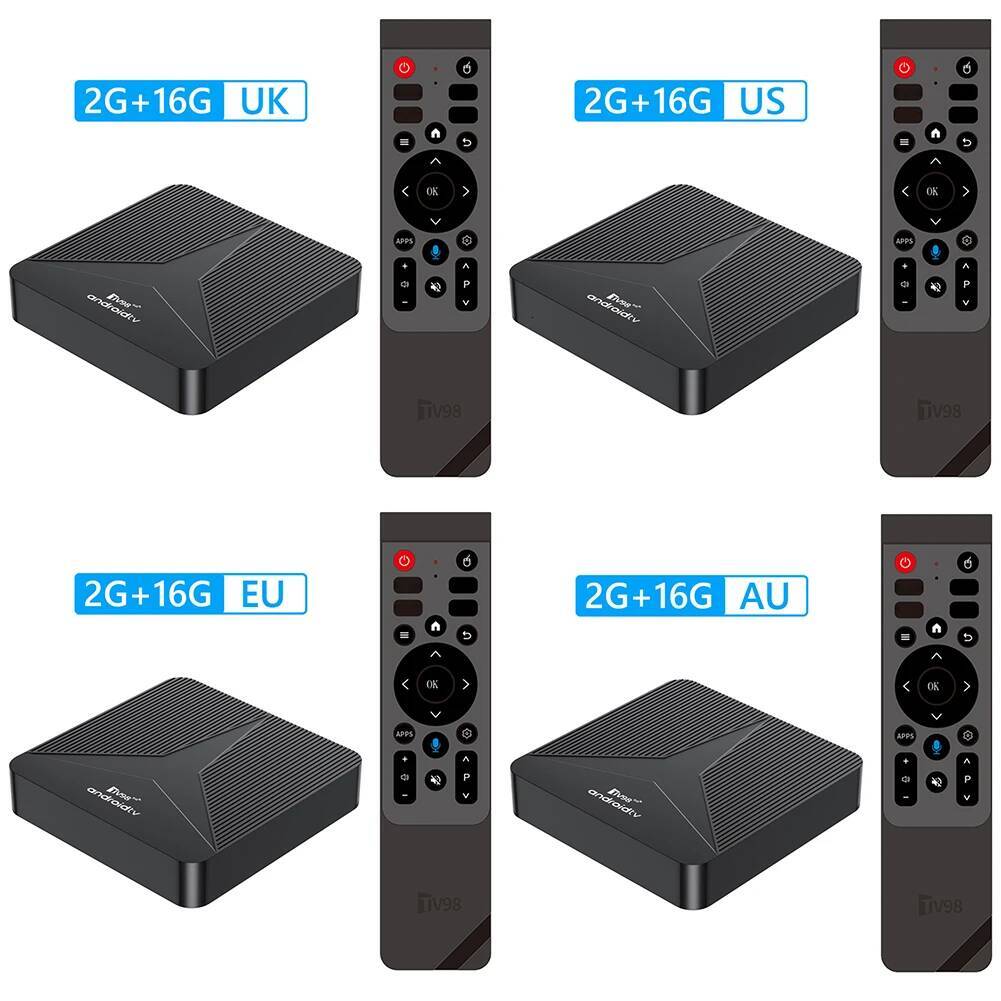 14 Smart TV Wifi6 Bt5.0 4K Media Player Set Top With Remote Android Box