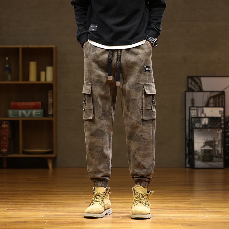 Cargo Pants Man Mens Designer Clothes Gym Trousers for Men Big Size Men's Clothing Sport Sweatpants Baggy Y2k Joggers Casual