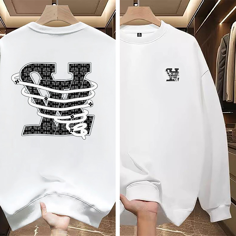 Designer men's hoodie Sweatshirts made of pure cotton 1:1 luxurious Men's Hoodies Half Zipper Hooded Solid Color Long Customizable logo prin