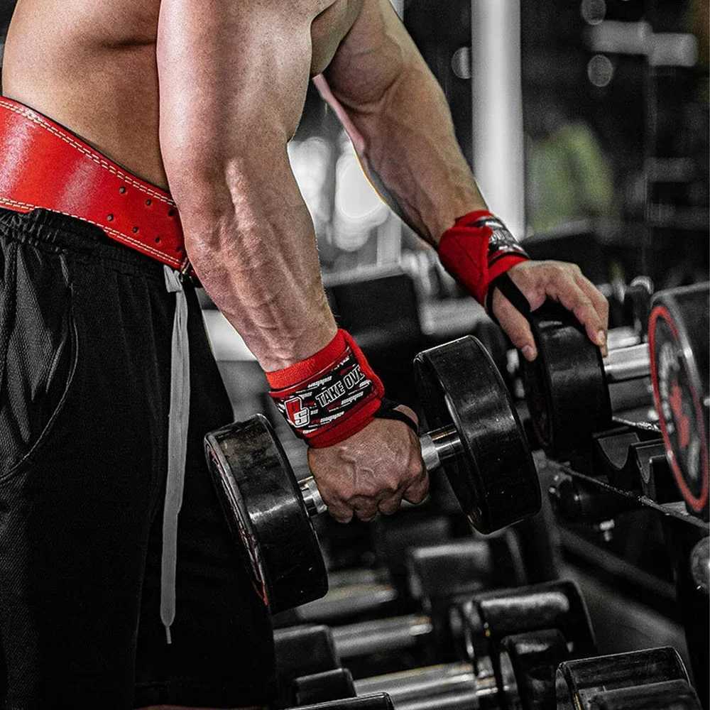 1 Pair Wrist Guard Wraps Sports Wristbands Wrist Brace Support For Gym Workouts Weight Lifting Fitness Gear Training J251211