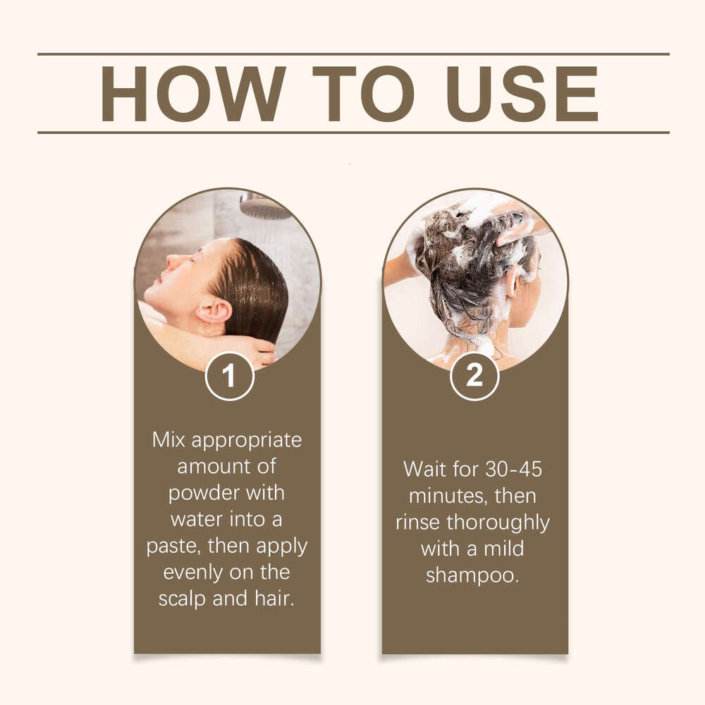 Hoegoa Gentle Nourishing Soothing Smooth Hair Scalp Care Powder