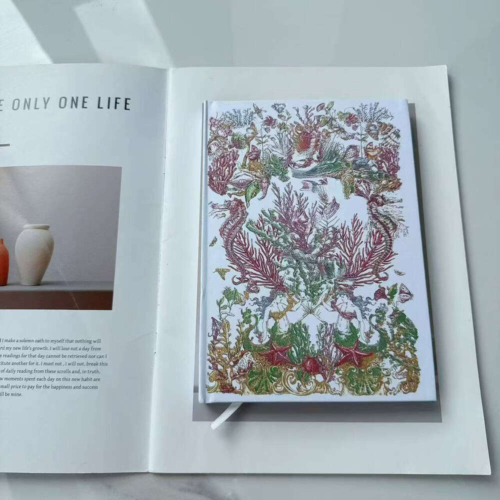 Minimalist Butterfly Notebook High-Value Gift Ins Style Journal Exquisite Lined Diary Book B5