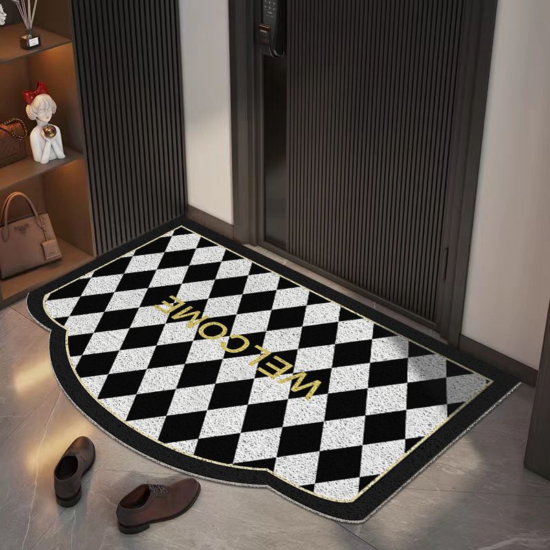 New Modern Style Ins Entryway Doormat Rug Anti Slip Fall Proof Carpets Anti-Slip Floor Mat Bathroom Entrance Carpet Water-Absorbing Floor Mats