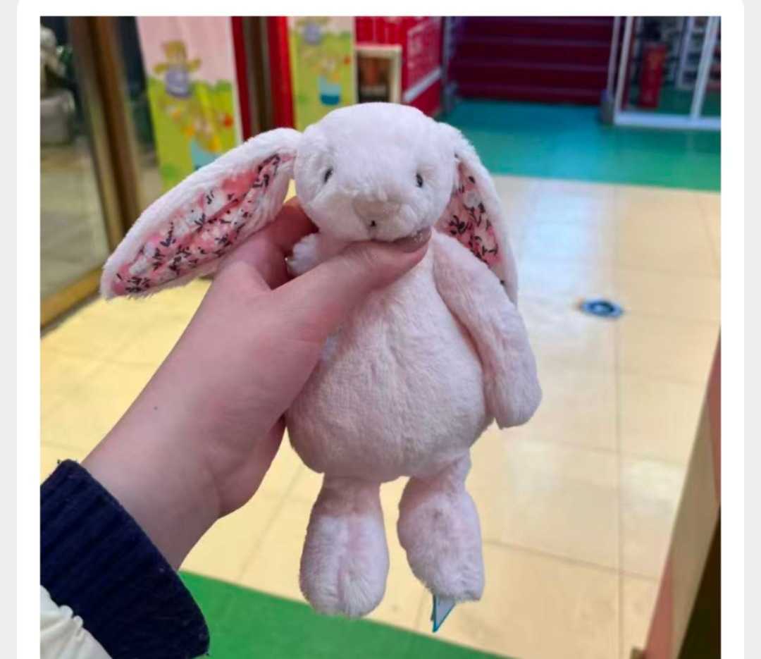 Movies & TV Plush toy Bonnie Rabbit Floral Plush Toy Doll Baby Soft Stuffed Doll Sweet Bunny