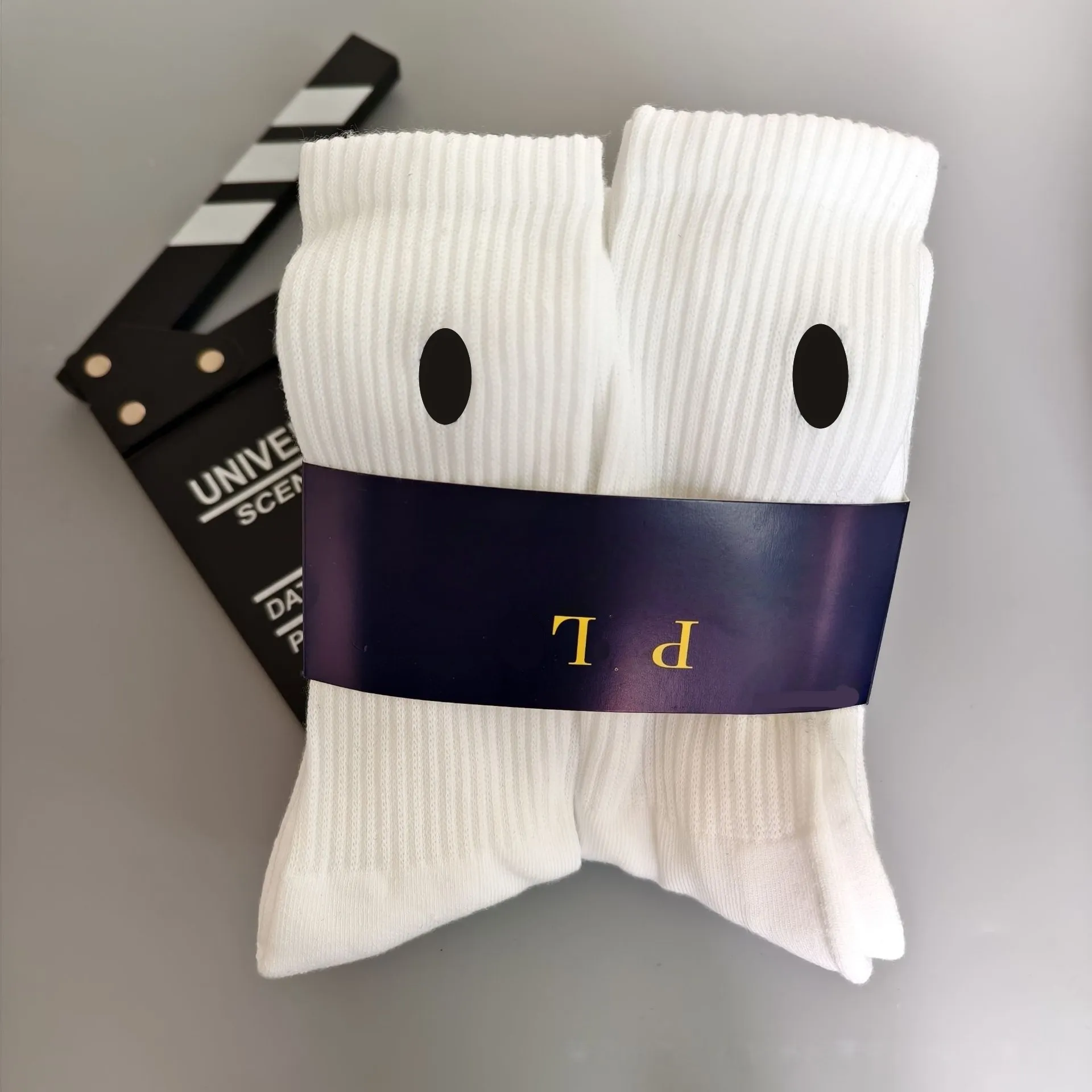 Designer Pony Sock 6 Pairs Classic Pony Embroidery Low Medium High Solid Color Breathable Cotton Socks Soft Basketball Football Sports Socks