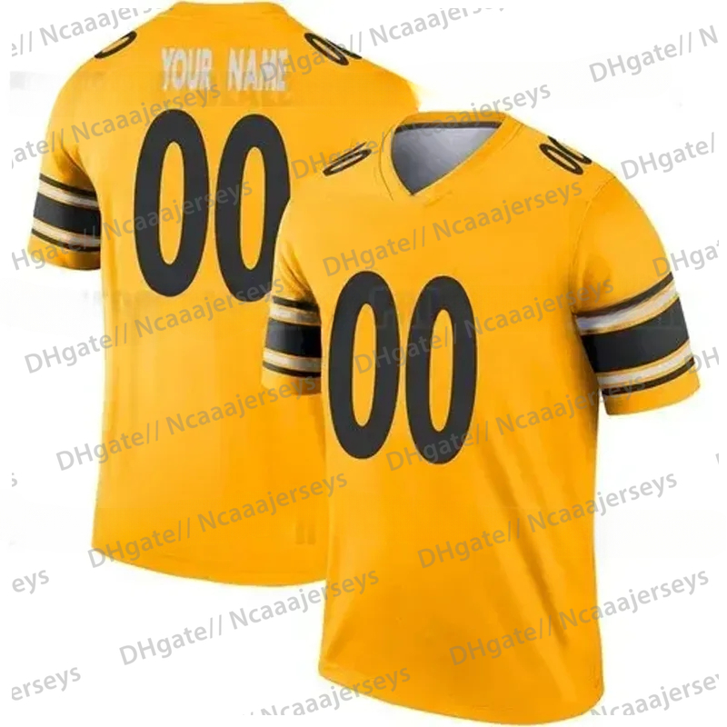 Personalized 8 Aaron Rodgers Will Howard Custom Football Jersey Metcalf WATT Fields Fitzpatrick Wilson Embroidered Letter Number Design33