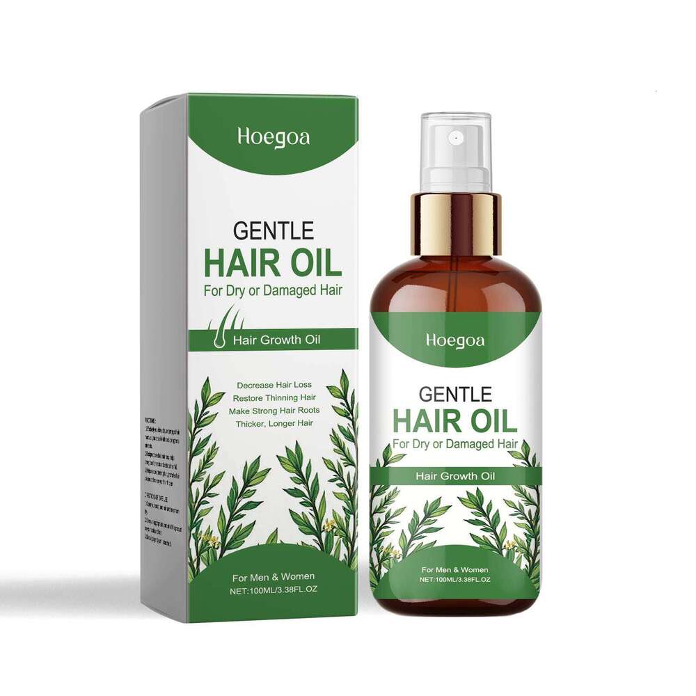 Hoegoa Rosemary Spray Scalp Care Pore Treatment Unisex Moisturizing Nourishing Hair Serum