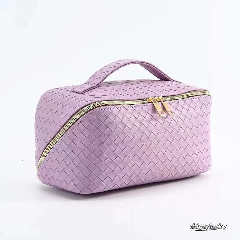 Large Capacity Woven Makeup Portable Handheld Toiletry Travel Storage Multifunctional Waterproof Bag Ddmylucky